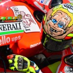 Valentino Rossi su Ducati
