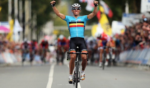 Philippe Gilbert vince i Campionati Mondiali di Ciclismo 2012